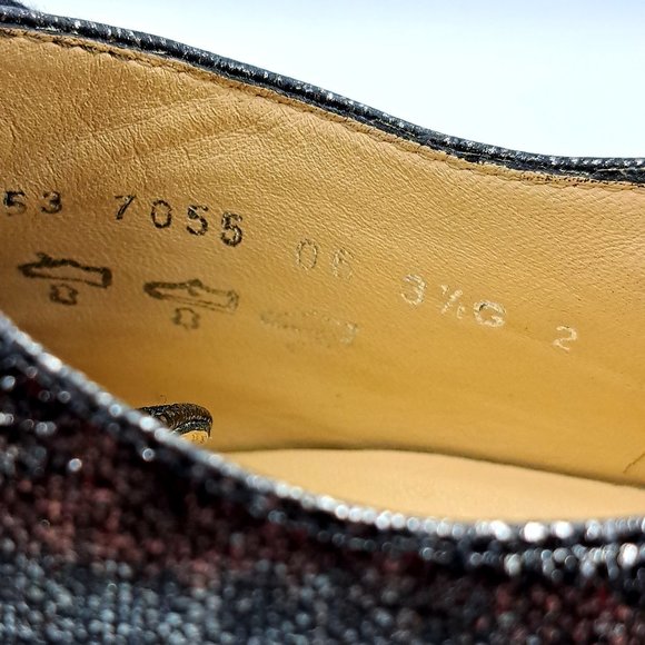 rare HASSIA womens OXFORD laced up SHOES Size 3.5UK or 6us sublime derby preppy - Picture 9 of 14